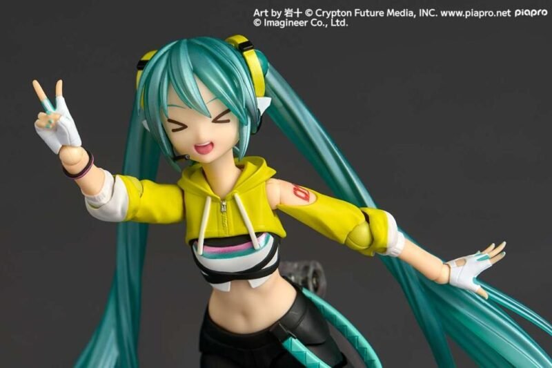 Figurine Hatsune Miku - Boxing Version Revoltech A.Y. (15cm) – Image 5