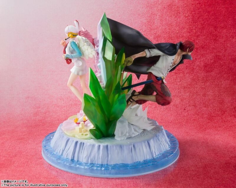 Figurine One Piece - Shanks & Uta Zero Extra Battle (24cm) – Image 4