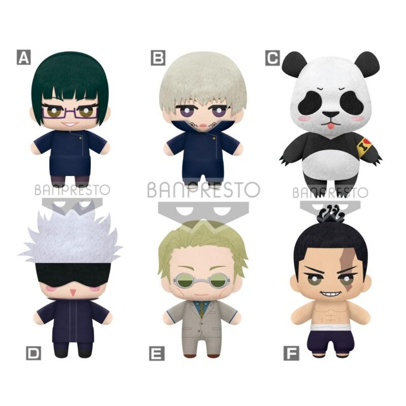 Peluche Jujutsu Kaisen - Tomonui Plush vol 2 - 9 pièces (12cm)
