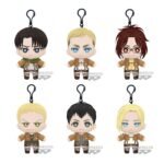 Peluche L'Attaque des Titans - Tomonui Plush Series 2 Assortiment 9 pièces (15cm)