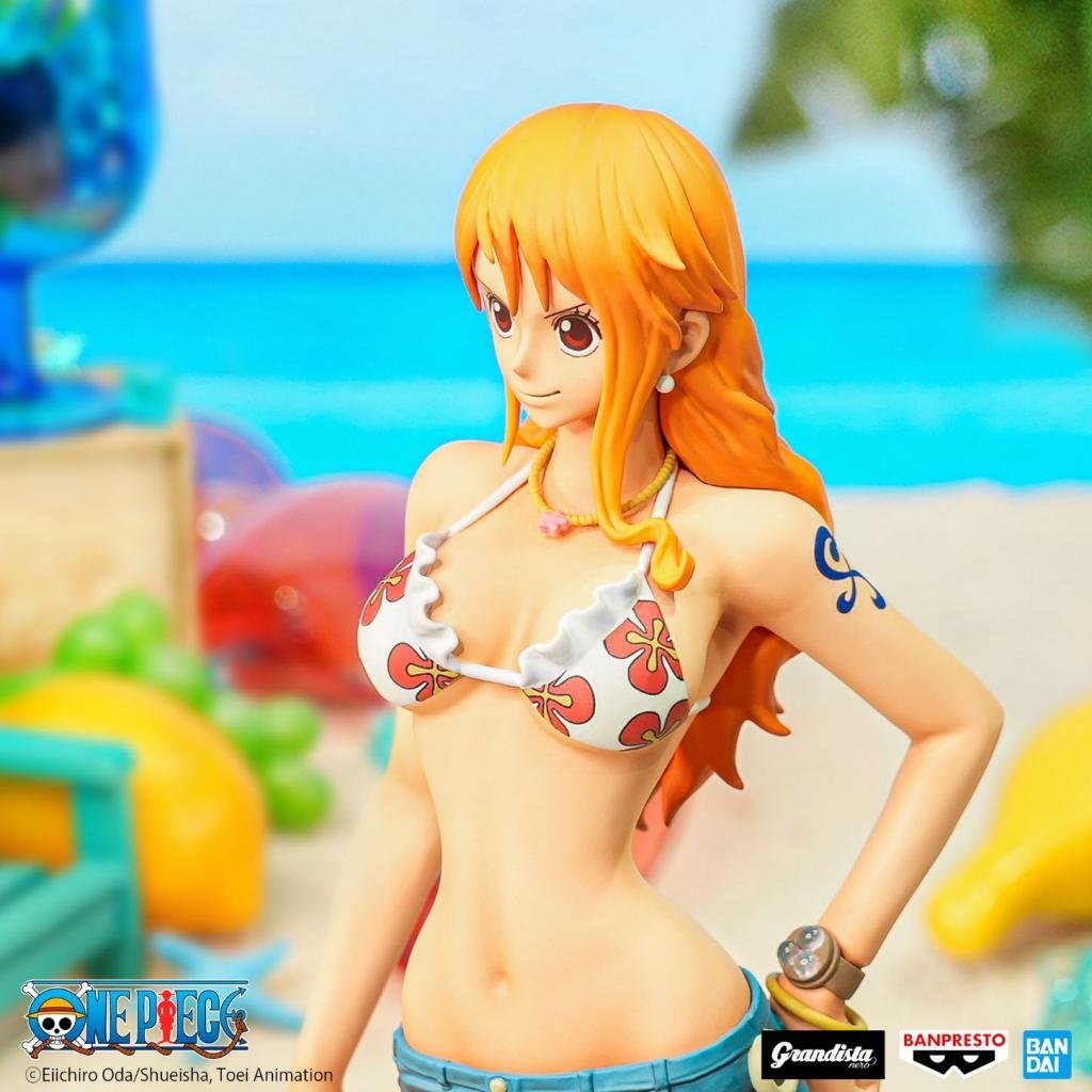 Figurine One Piece - Nami Grandista Nero (28cm) – Image 6
