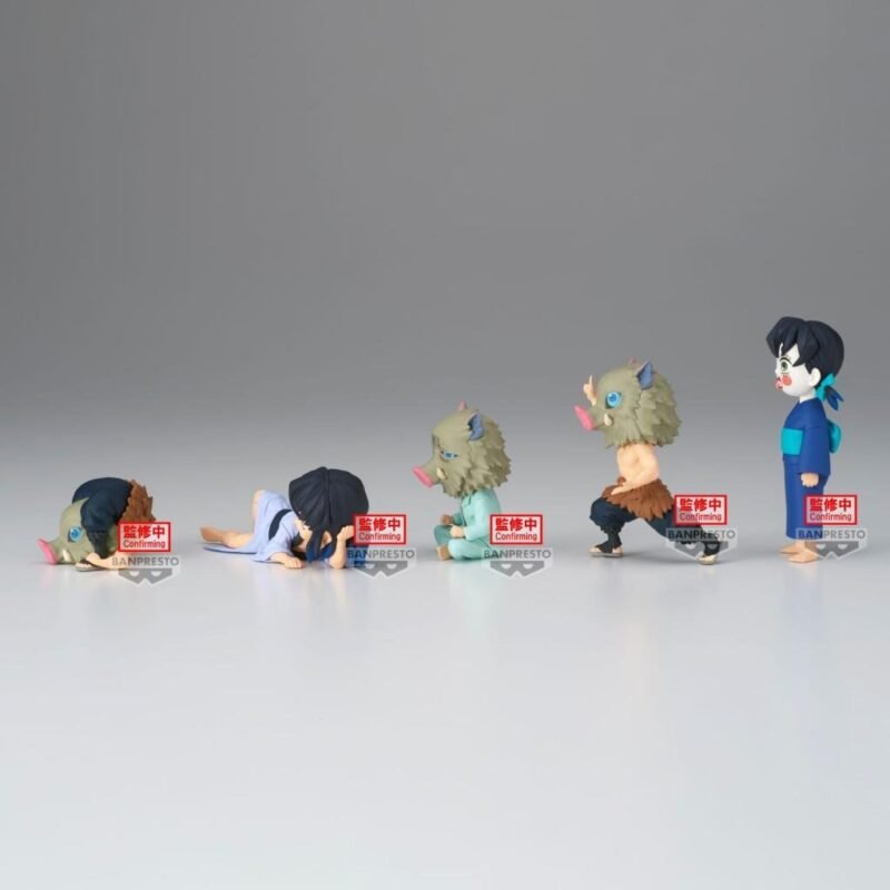 Figurine Demon Slayer - WCF Inosuke collection assortiment 12 figurines (7cm) – Image 3