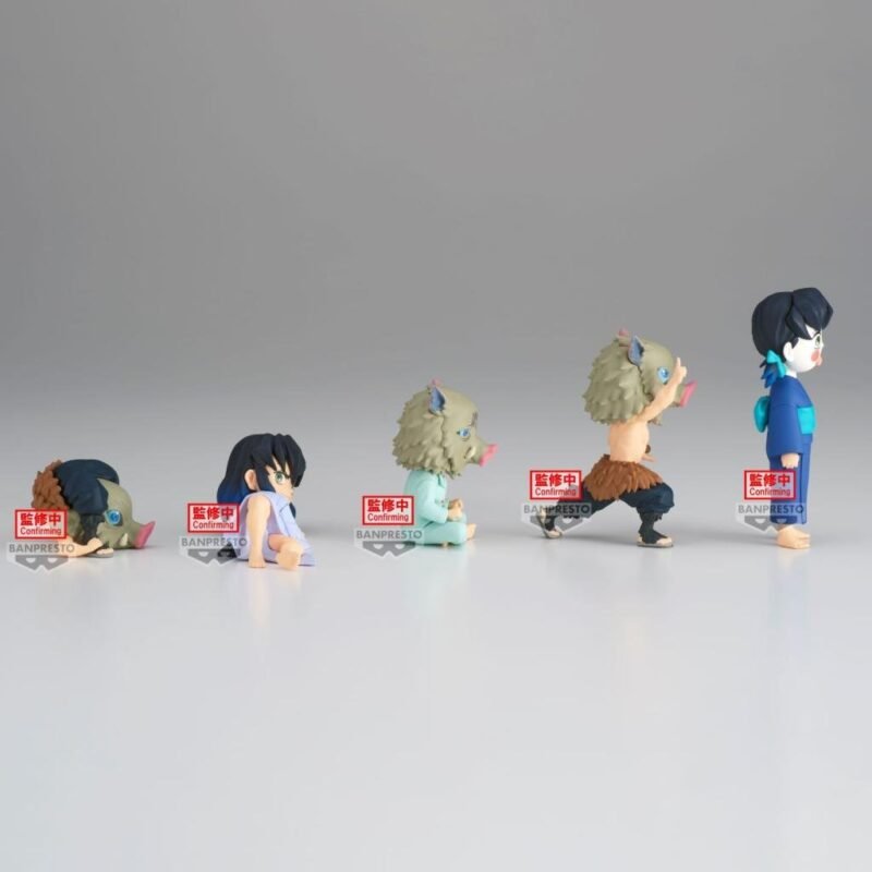 Figurine Demon Slayer - WCF Inosuke collection assortiment 12 figurines (7cm) – Image 4