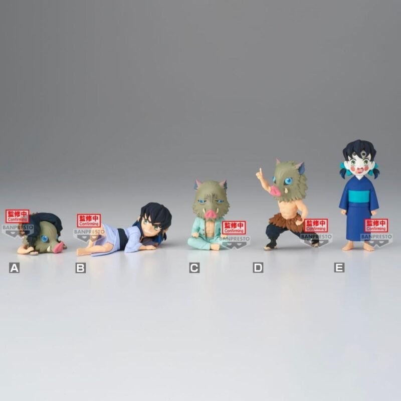 Figurine Demon Slayer - WCF Inosuke collection assortiment 12 figurines (7cm) – Image 6