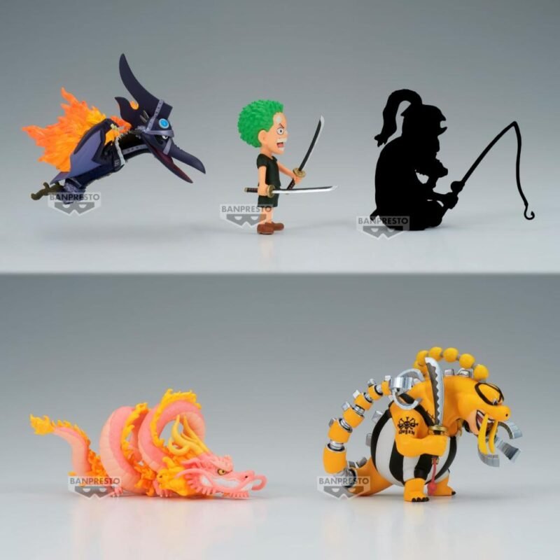 Figurine One Piece - WCF Wanokuni Onigashima 10 assortiment 12 figurines (7cm) – Image 3