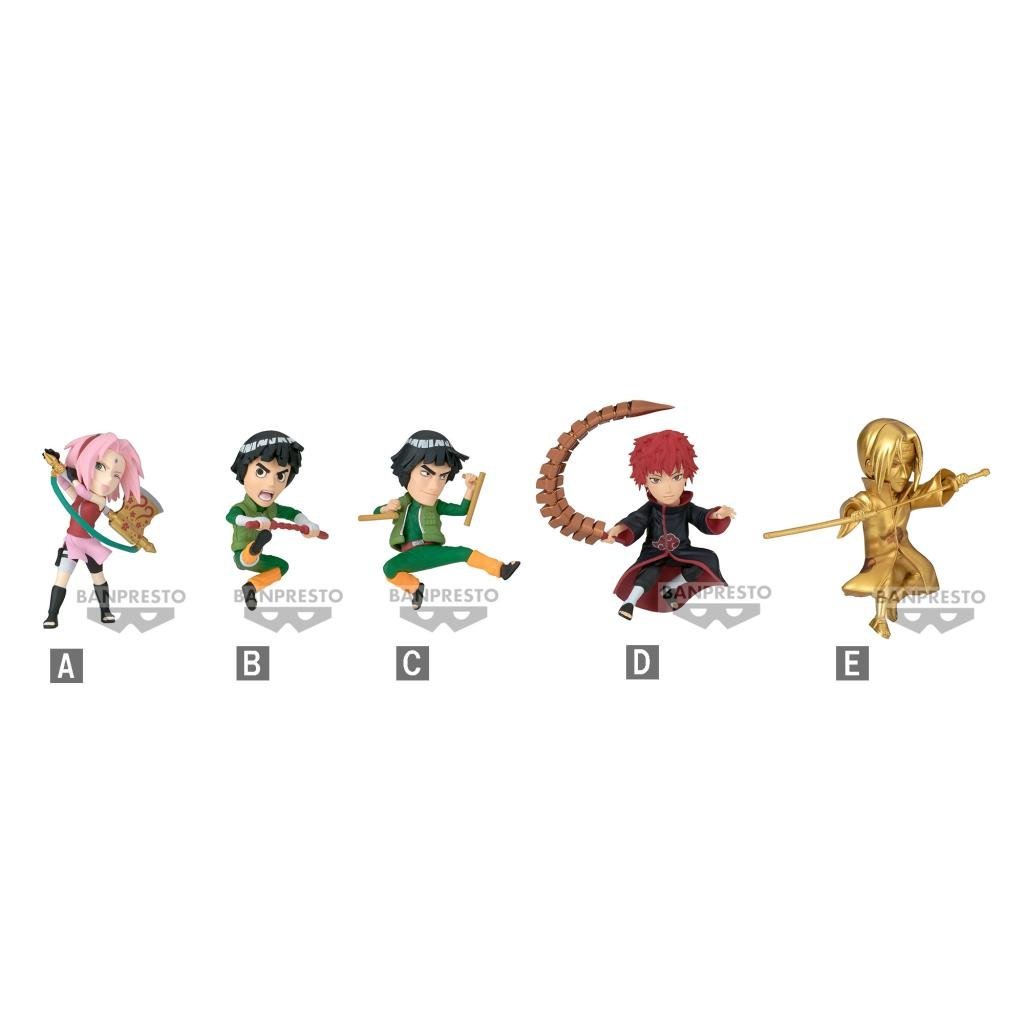 Figurine Naruto - WCF Narutop99 assortiment 12 figurines (7cm)