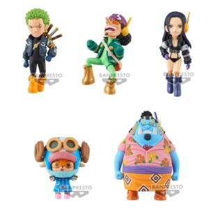 Figurine One Piece - WCF Egg Head 2 assortiment 12 figurines (7cm)