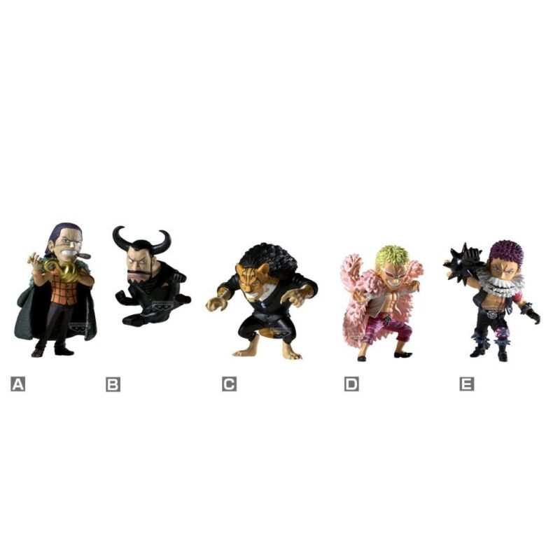 Figurine One Piece - WCF Rival assortiment 12 figurines (7cm)