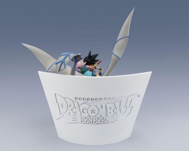 Figurine Dragon Ball - Son Goku mini & Supreme Kai FiguartsZERO (23cm) – Image 4