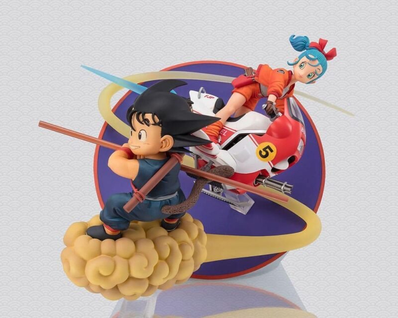 Figurine Dragon Ball - Son Goku & Bulma FiguartsZERO (18cm) – Image 3