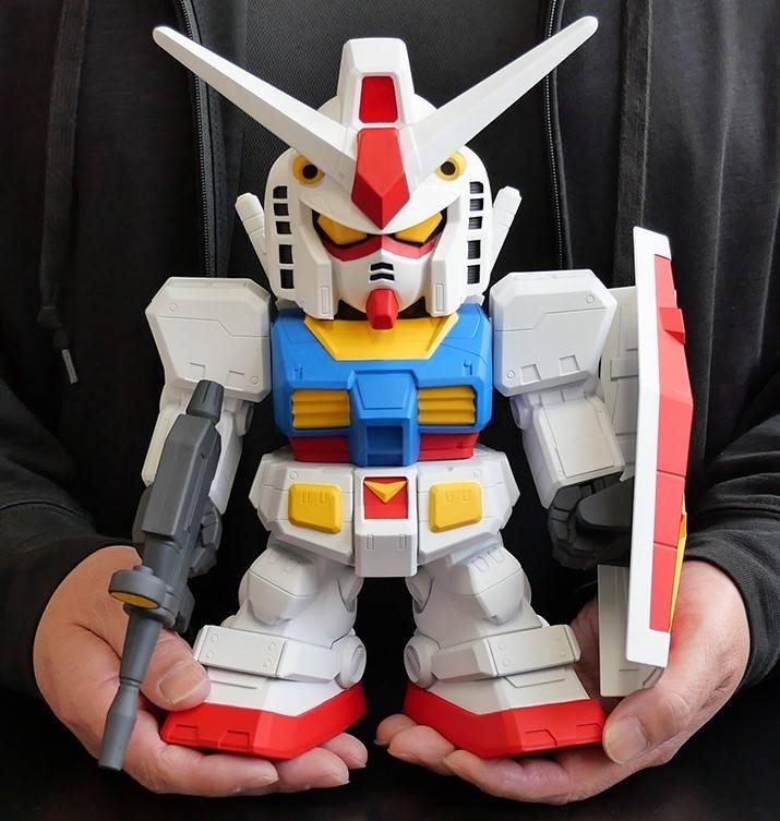 Figurine Gundam - RX-78-2 Jumbo Sofbi (22cm) – Image 3