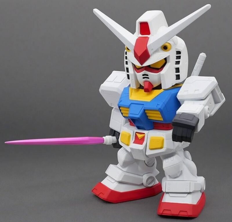 Figurine Gundam - RX-78-2 Jumbo Sofbi (22cm) – Image 4