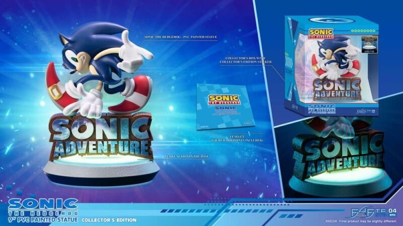 Statuette Sonic Adventure - Sonic L'Hérisson Collector Edition (23cm) – Image 6