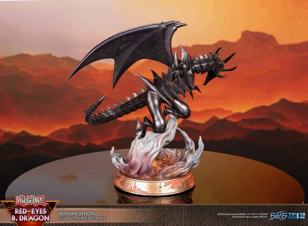 Statuette Yu-Gi-Oh! - Dragon noir aux yeux rouges (33cm) – Image 2