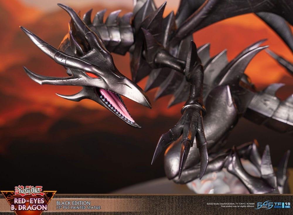 Statuette Yu-Gi-Oh! - Dragon noir aux yeux rouges (33cm) – Image 4
