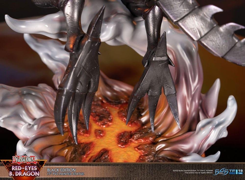 Statuette Yu-Gi-Oh! - Dragon noir aux yeux rouges (33cm) – Image 5