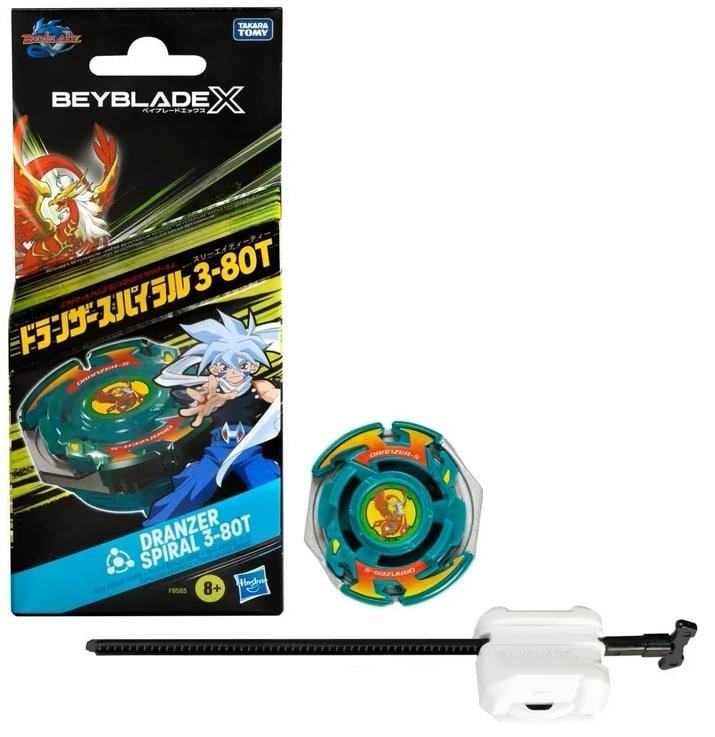 Beyblade X Dranzer Spiral 3-80T Starter Pack – Trottola Balance Type Con Launcher