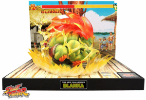 Figurine Street Fighter - Blanka T.N.C-05 + diorama LED