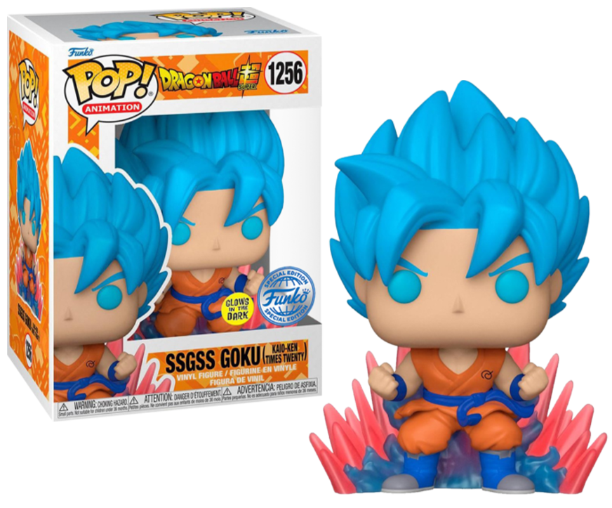 Funko POP! Dragon Ball Super - SSGS Goku Kaioken X20 (1256)