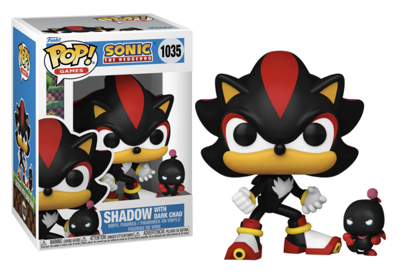 Funko POP! Sonic - Shadow avec Dark Chao (1035)