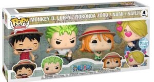 Funko POP! One Piece - 4 Pack Refresh