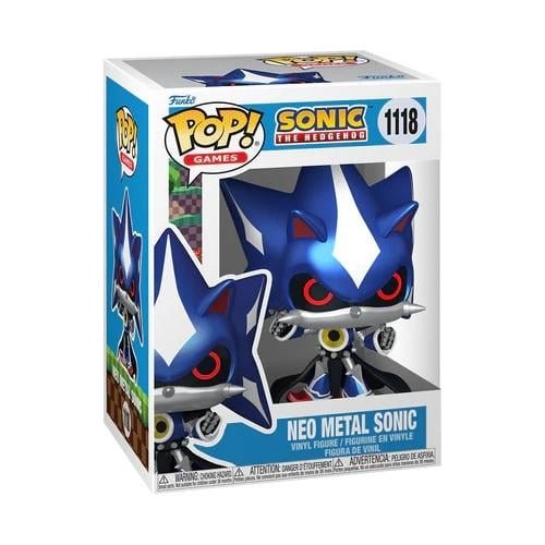 Funko POP! Sonic - Neo Metal Sonic Metallic (1118) – Image 2
