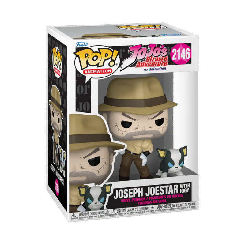 Funko POP! Jojo Part 3 - Joseph Joestar & Iggy (2146) – Image 2