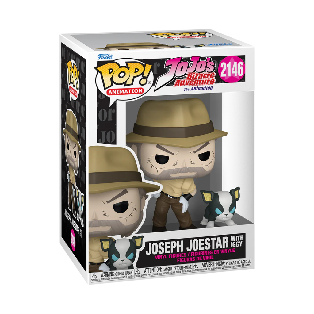 Funko POP! Jojo Part 3 - Joseph Joestar & Iggy (2146) – Image 2
