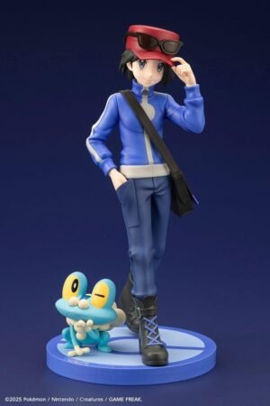 Figurine Pokemon - Kalem & Grenousse ARTFXJ 1/8 (20cm)