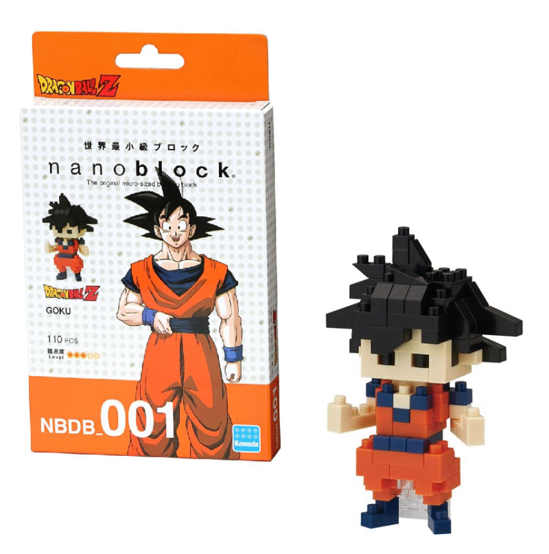 Figurine Dragon Ball - Goku Nanoblock (10cm)