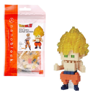 Figurine Dragon Ball - Son Goku Super Saiyan Nanoblock (10cm)
