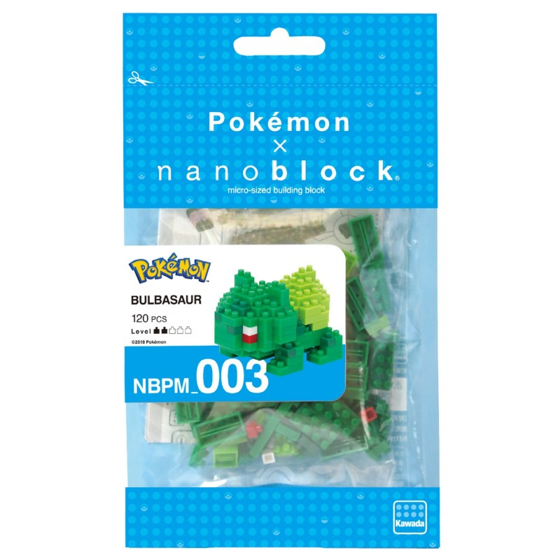 Figurine Pokémon - Bulbizarre Nanoblock (10cm) – Image 2