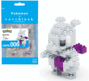 Figurine Pokemon - Mewtwo Nanoblock (10cm)