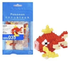 Figurine Pokemon - Magicarpe Nanoblock (10cm)