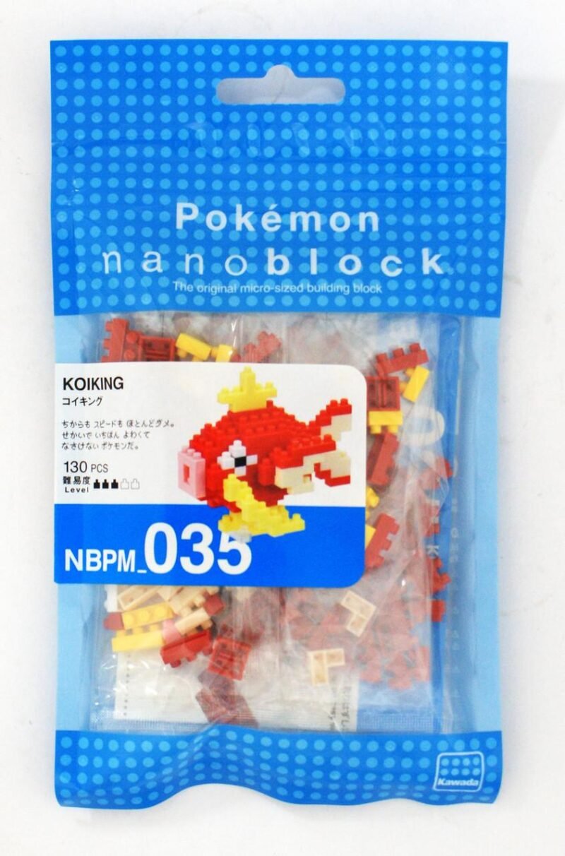 Figurine Pokemon - Magicarpe Nanoblock (10cm) – Image 2