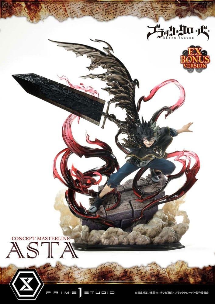Statue Black Clover - Asta "Exclusive Bonus" Masterline Series (50cm)