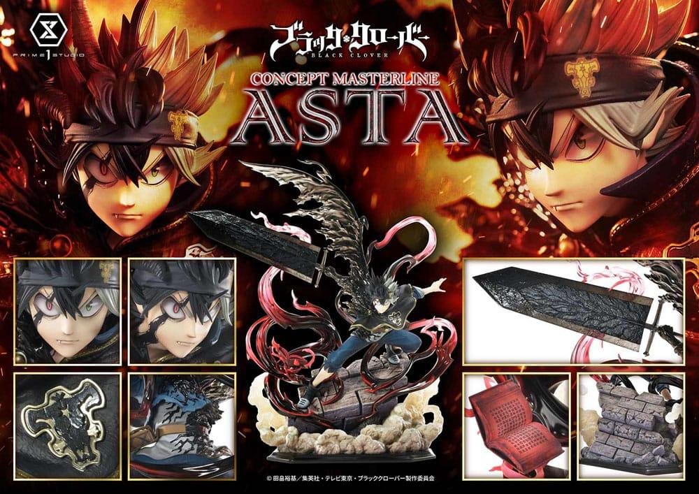 Statue Black Clover - Asta "Exclusive Bonus" Masterline Series (50cm) – Image 6