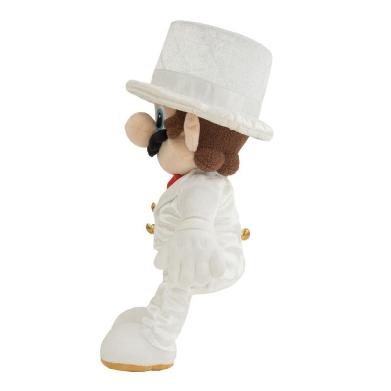 Peluche Mario Odyssey - Mario "Tenue de Mariage avec boite" (35cm) – Image 2