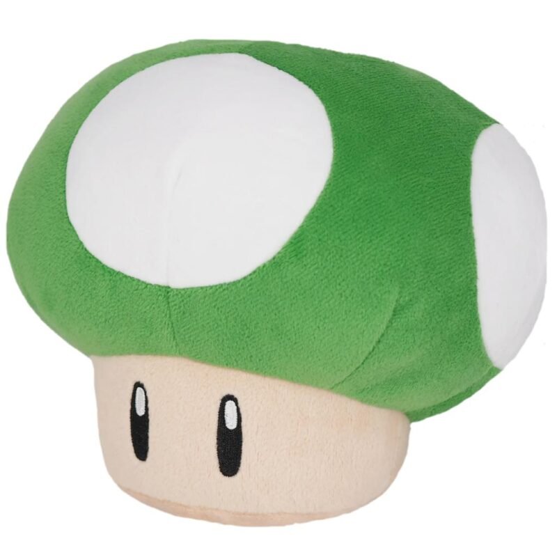 Peluche Super Mario - Champignon 1UP (16cm) – Image 4