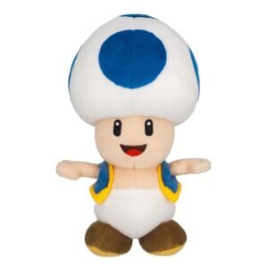 Peluche Super Mario - Toad bleu (20cm)