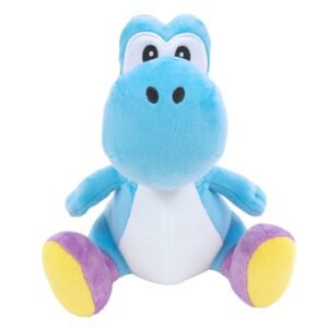 Peluche Super Mario - Yoshi bleu ciel (20cm)