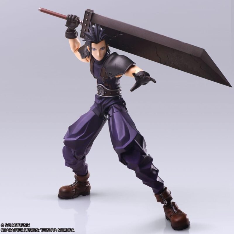 Figurine Final Fantasy VII - Zack Fair Bring Arts (16cm) – Image 4