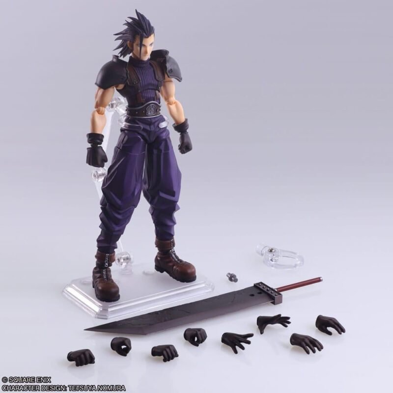 Figurine Final Fantasy VII - Zack Fair Bring Arts (16cm) – Image 6