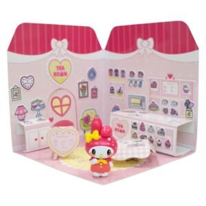 Hello Kitty - Melody Sticker House Tea Room (6cm)