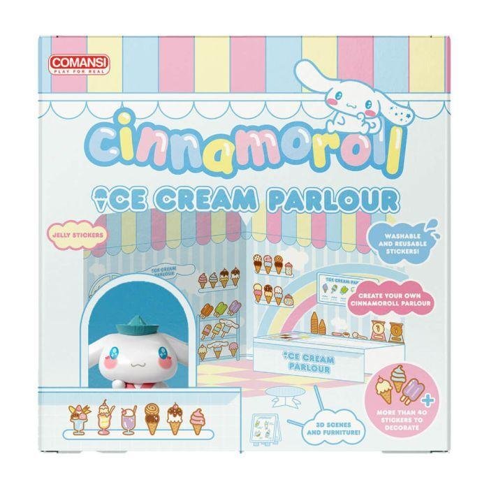 Hello Kitty - Cinnamoroll Sticker House Ice Cream Parlour (6cm) – Image 2