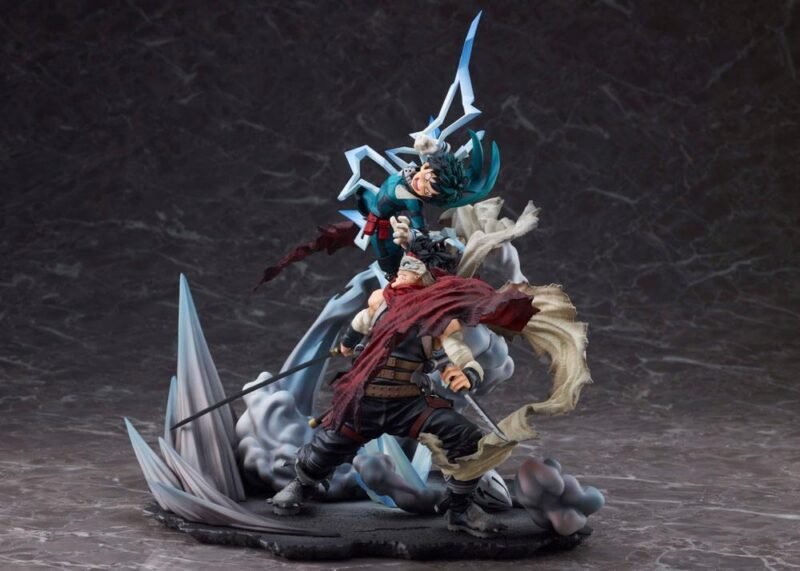 Statuette My Hero Academia - Izuku Midoriya VS Stain PVC (30cm) – Image 2