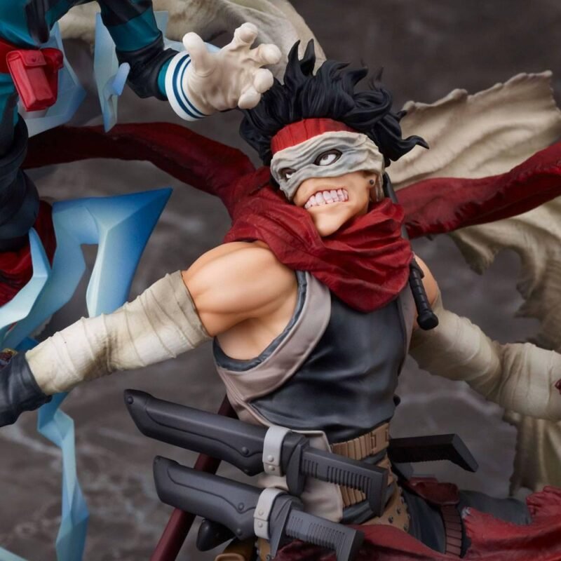 Statuette My Hero Academia - Izuku Midoriya VS Stain PVC (30cm) – Image 5