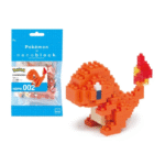 Figurine Pokémon – Salamèche Nanoblock (10cm)