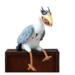 Peluche Le Garcon et le Heron – Héron Cendré