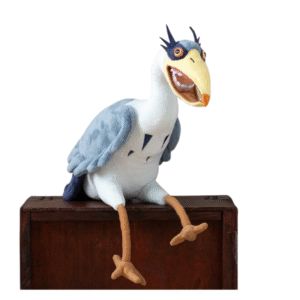 Peluche Le Garcon et le Heron – Héron Cendré